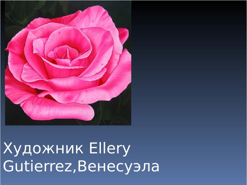Художник Эллери Гутиеррес (Ellery Gutierrez), Венесуэла (презентация)