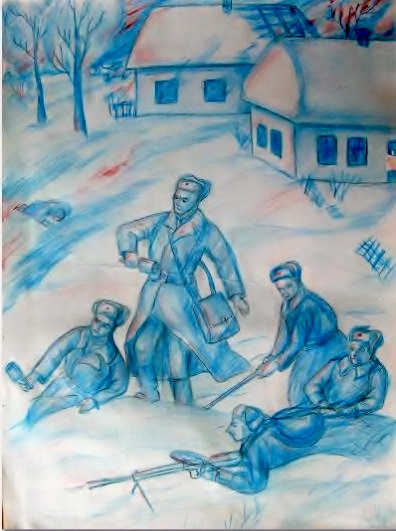 Освобождение села Ломово. 7февраля 1943 г. Надежда Чепелева